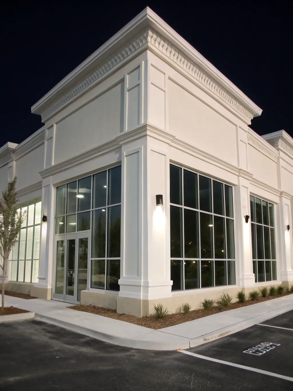 A newly constructed building with modern architectural design, reflecting ObraElite's expertise in innovative construction solutions.